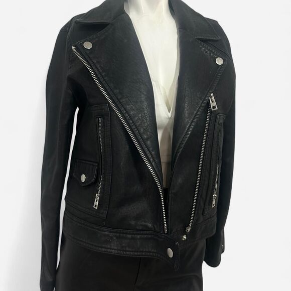 Topshop Women's Black Jacket - Picture 4 of 5